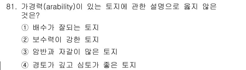 축산기사 2019년 81번 - 정답과 핵심 포인트를 검수 중인 기출문제
