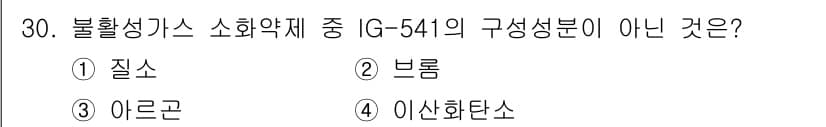 위험물산업기사 2019년 30번 - 정답과 핵심 포인트를 검수 중인 기출문제