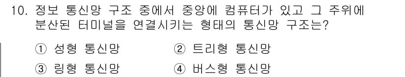 사무자동화산업기사 2019년 10번 - 정답과 핵심 포인트를 검수 중인 기출문제