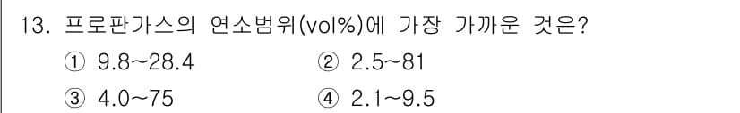 소방설비기사(기계분야) 2019년 13번 - 정답과 핵심 포인트를 검수 중인 기출문제