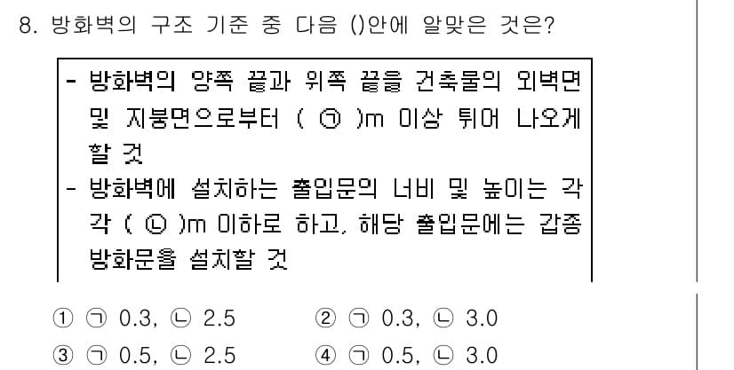 소방설비기사(기계분야) 2019년 8번 - 정답과 핵심 포인트를 검수 중인 기출문제