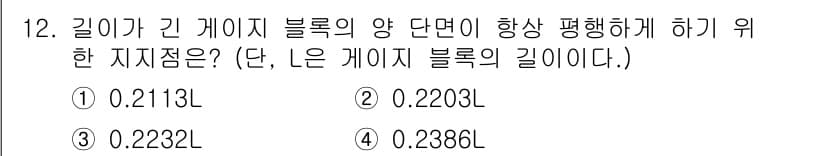 컴퓨터응용가공산업기사 2019년 12번 - 정답과 핵심 포인트를 검수 중인 기출문제