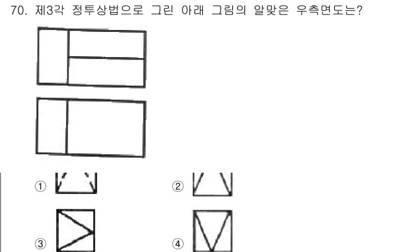 컴퓨터응용가공산업기사 2019년 71번 - 정답과 핵심 포인트를 검수 중인 기출문제