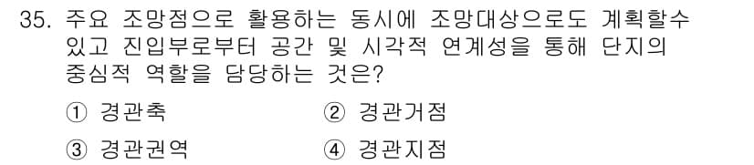 도시계획기사 2019년 35번 - 정답과 핵심 포인트를 검수 중인 기출문제