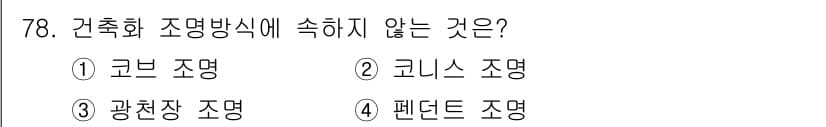 건축설비기사 2019년 78번 - 정답과 핵심 포인트를 검수 중인 기출문제