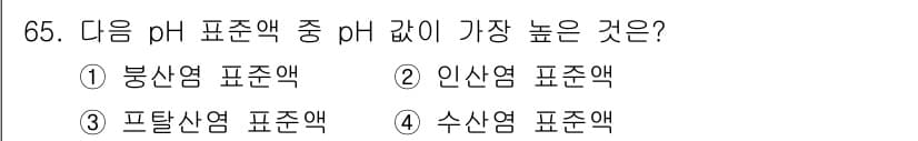 폐기물처리기사 2019년 65번 - 정답과 핵심 포인트를 검수 중인 기출문제