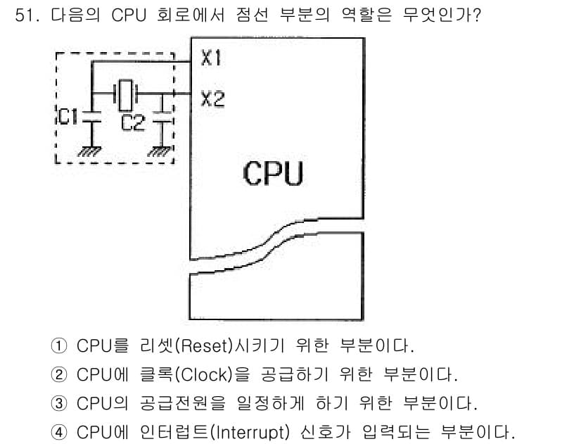 컴퓨터시스템기사(B형) 2019년 51번 - 정답과 핵심 포인트를 검수 중인 기출문제