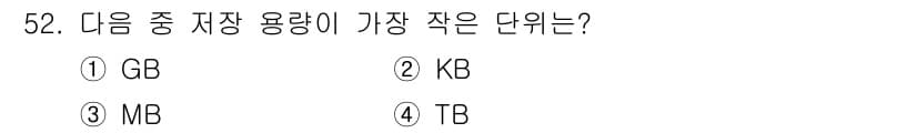 비서_3급 2018년 52번 - 정답과 핵심 포인트를 검수 중인 기출문제