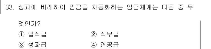 비서_2급 2016년 33번 - 정답과 핵심 포인트를 검수 중인 기출문제