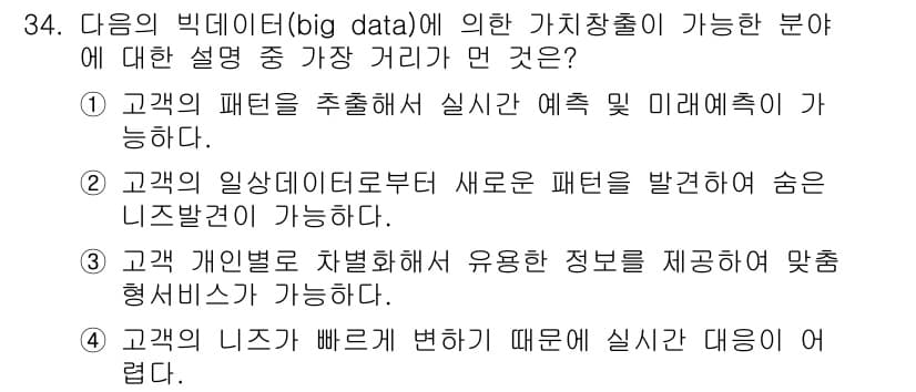 비서_1급 2017년 34번 - 정답과 핵심 포인트를 검수 중인 기출문제