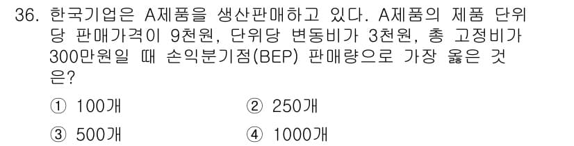 비서_1급 2017년 36번 - 정답과 핵심 포인트를 검수 중인 기출문제