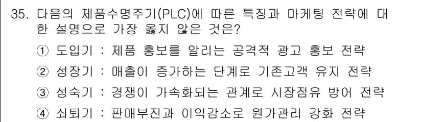 비서_1급 2018년 35번 - 정답과 핵심 포인트를 검수 중인 기출문제