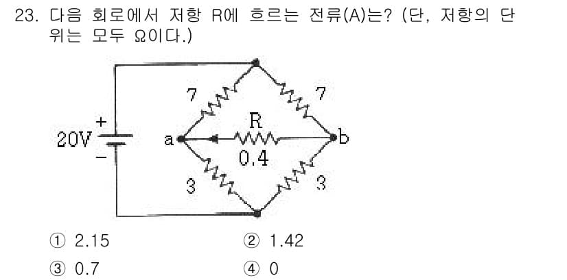 소방설비산업기사(전기) 2019년 23번 - 정답과 핵심 포인트를 검수 중인 기출문제