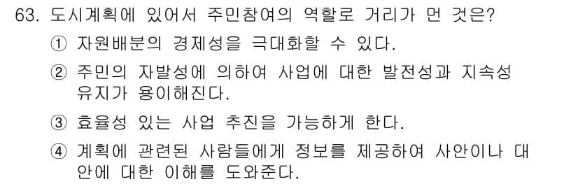 교통기사 2019년 63번 - 정답과 핵심 포인트를 검수 중인 기출문제