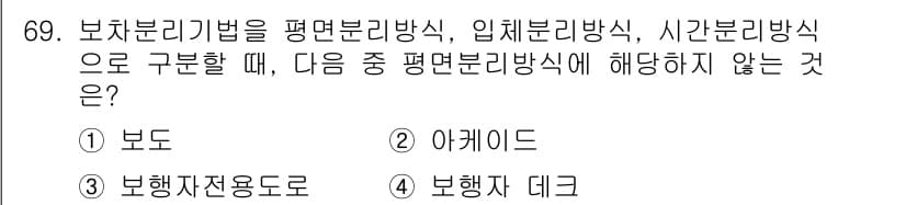 교통기사 2019년 69번 - 정답과 핵심 포인트를 검수 중인 기출문제