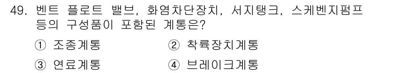 항공산업기사 2019년 49번 - 정답과 핵심 포인트를 검수 중인 기출문제