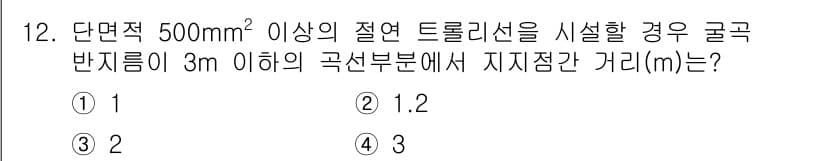 전기공사기사 2019년 12번 - 정답과 핵심 포인트를 검수 중인 기출문제