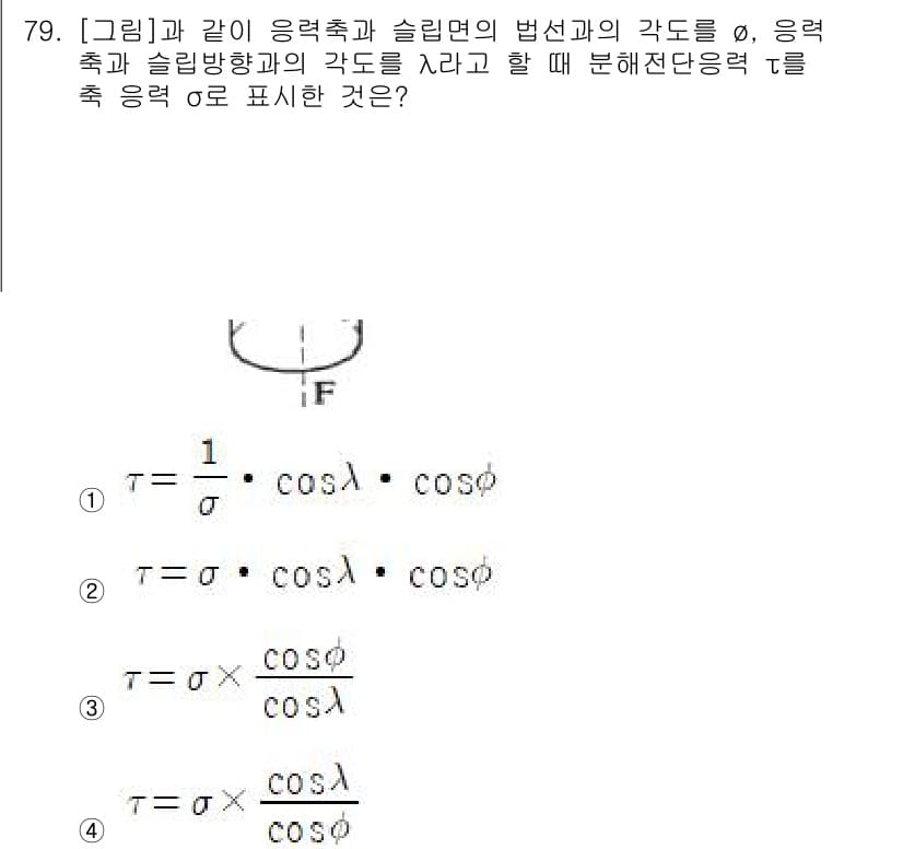 금속재료기사 2015년 79번 - 정답과 핵심 포인트를 검수 중인 기출문제