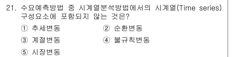물류관리사_1교시 2016년 21번 - 정답과 핵심 포인트를 검수 중인 기출문제