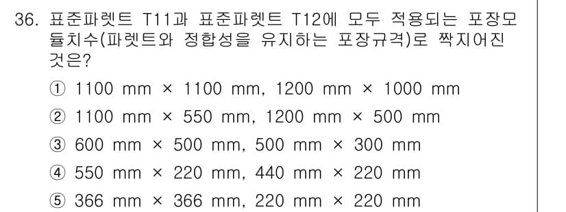 물류관리사_1교시 2017년 36번 - 정답과 핵심 포인트를 검수 중인 기출문제