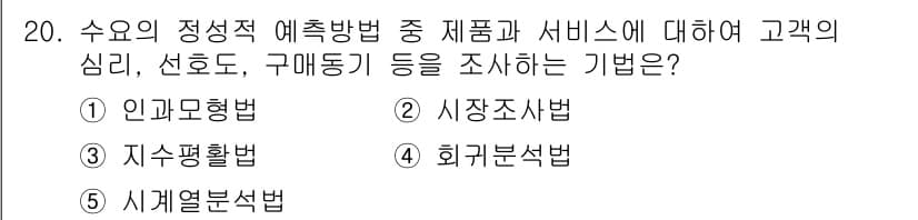 물류관리사_1교시 2018년 20번 - 정답과 핵심 포인트를 검수 중인 기출문제