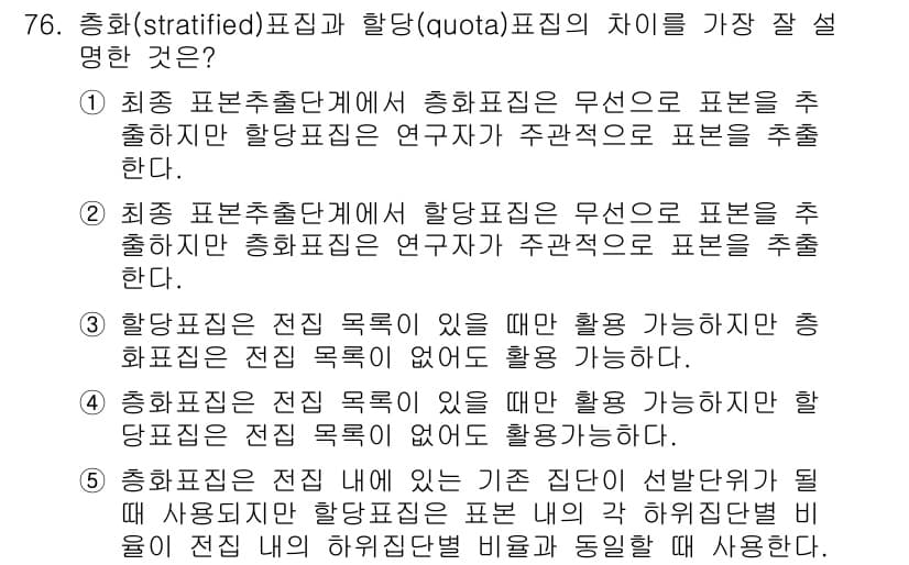 청소년상담사_1급(1교시)(구) 2015년 76번 - 정답과 핵심 포인트를 검수 중인 기출문제