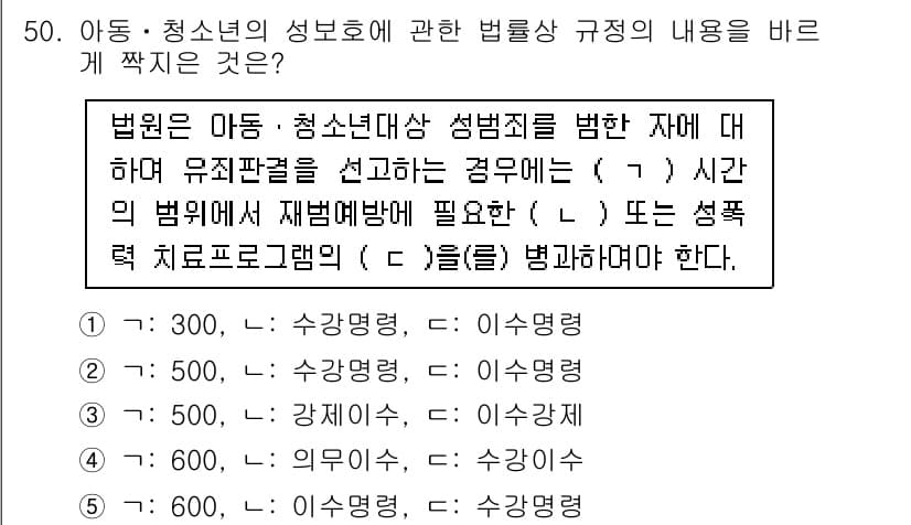 청소년상담사_1급(1교시) 2015년 50번 - 정답과 핵심 포인트를 검수 중인 기출문제