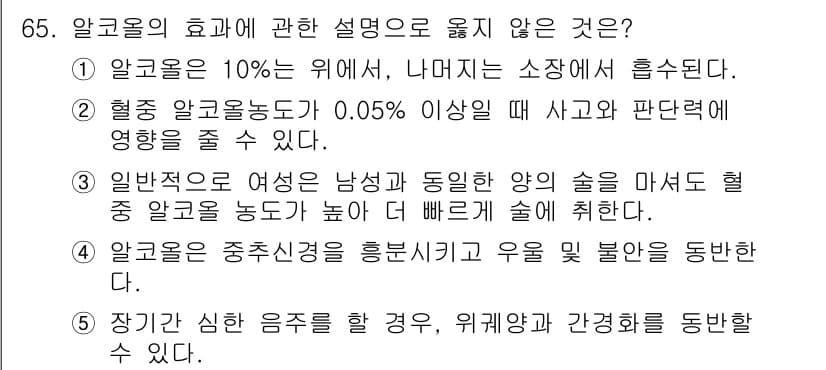 청소년상담사_1급(2교시) 2016년 65번 - 정답과 핵심 포인트를 검수 중인 기출문제
