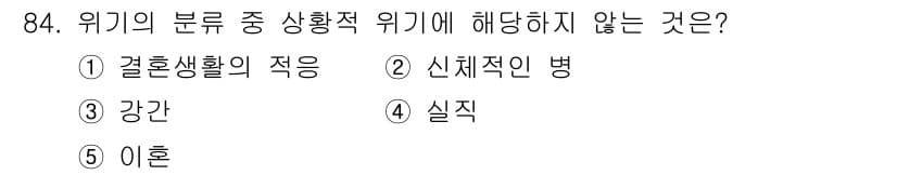 청소년상담사_1급(2교시) 2017년 84번 - 정답과 핵심 포인트를 검수 중인 기출문제