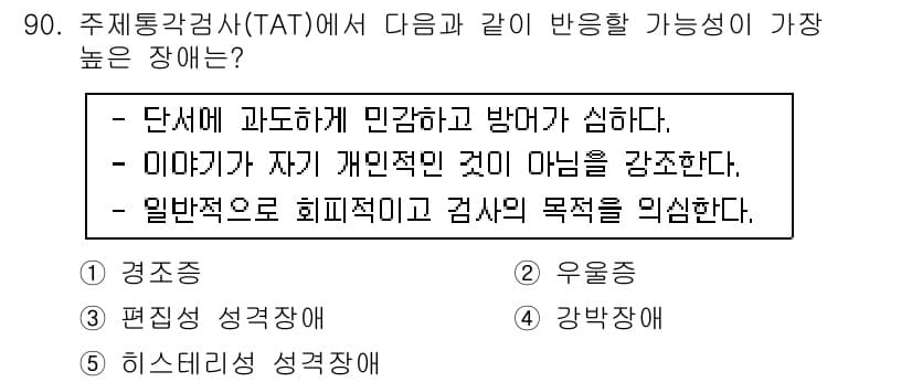 청소년상담사_2급(1교시)(구) 2015년 90번 - 정답과 핵심 포인트를 검수 중인 기출문제