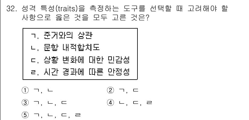 청소년상담사_2급(1교시) 2015년 32번 - 정답과 핵심 포인트를 검수 중인 기출문제