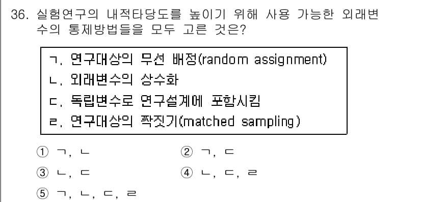 청소년상담사_2급(1교시) 2016년 38번 - 정답과 핵심 포인트를 검수 중인 기출문제