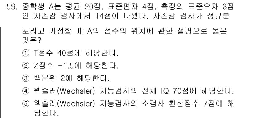 청소년상담사_2급(1교시) 2018년 59번 - 정답과 핵심 포인트를 검수 중인 기출문제