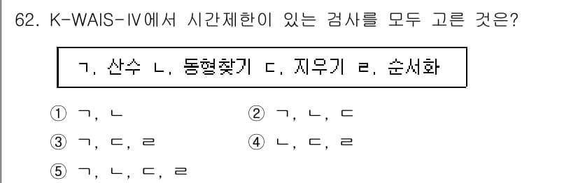 청소년상담사_2급(1교시) 2018년 62번 - 정답과 핵심 포인트를 검수 중인 기출문제