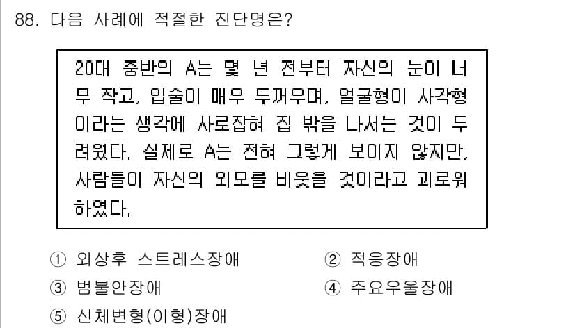 청소년상담사_2급(1교시) 2018년 88번 - 정답과 핵심 포인트를 검수 중인 기출문제