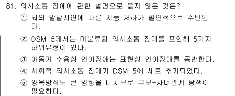 청소년상담사_2급(1교시) 2019년 81번 - 정답과 핵심 포인트를 검수 중인 기출문제