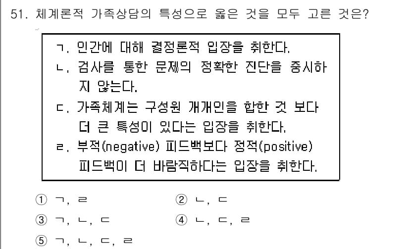 청소년상담사_2급(2교시)(구) 2018년 51번 - 정답과 핵심 포인트를 검수 중인 기출문제