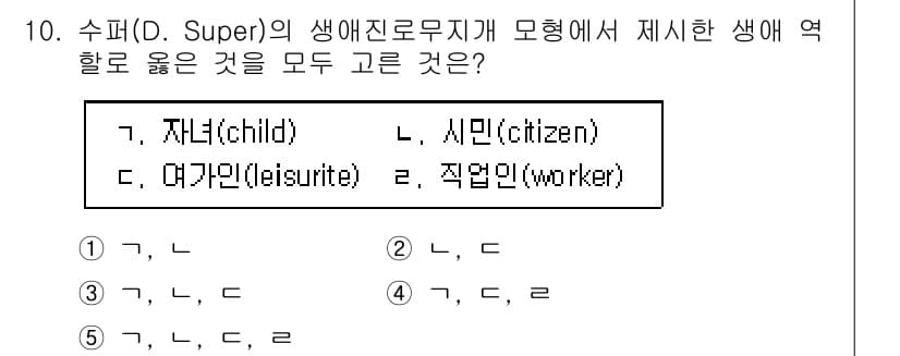 청소년상담사_2급(2교시) 2018년 10번 - 정답과 핵심 포인트를 검수 중인 기출문제
