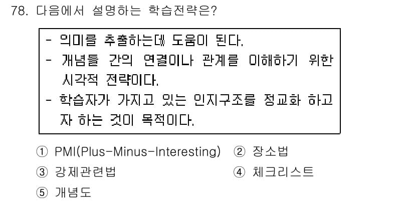 청소년상담사_2급(2교시)(구) 2019년 78번 - 정답과 핵심 포인트를 검수 중인 기출문제
