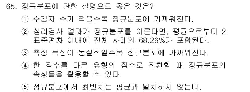 청소년상담사_3급(1교시)(구) 2015년 65번 - 정답과 핵심 포인트를 검수 중인 기출문제