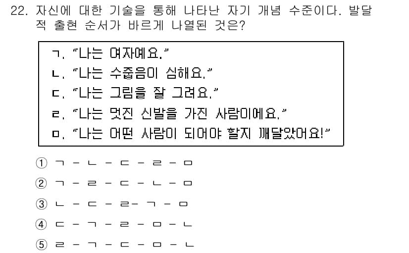 청소년상담사_3급(1교시) 2017년 22번 - 정답과 핵심 포인트를 검수 중인 기출문제