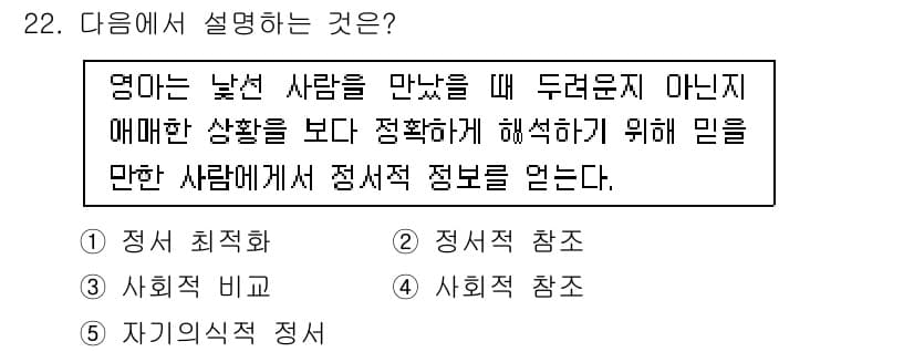 청소년상담사_3급(1교시) 2018년 22번 - 정답과 핵심 포인트를 검수 중인 기출문제