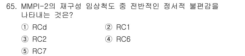 청소년상담사_3급(1교시) 2019년 65번 - 정답과 핵심 포인트를 검수 중인 기출문제
