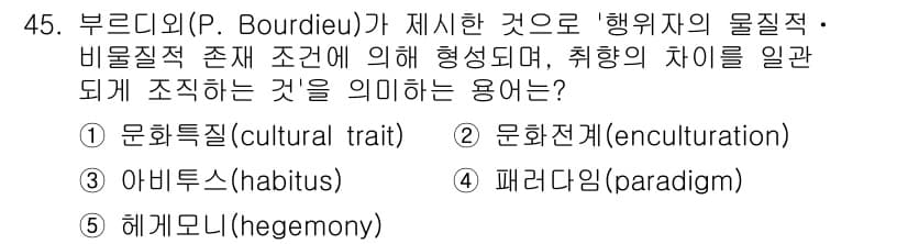 청소년상담사_3급(2교시)(구) 2015년 45번 - 정답과 핵심 포인트를 검수 중인 기출문제
