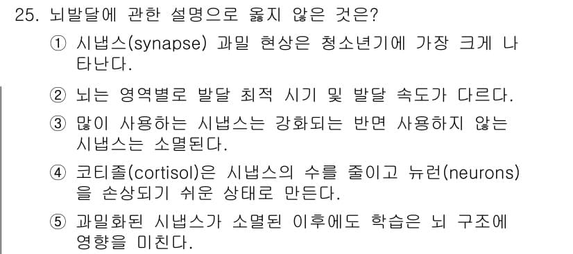 청소년상담사_3급(2교시) 2015년 25번 - 정답과 핵심 포인트를 검수 중인 기출문제