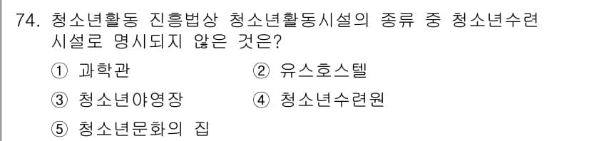 청소년상담사_3급(2교시) 2015년 74번 - 정답과 핵심 포인트를 검수 중인 기출문제
