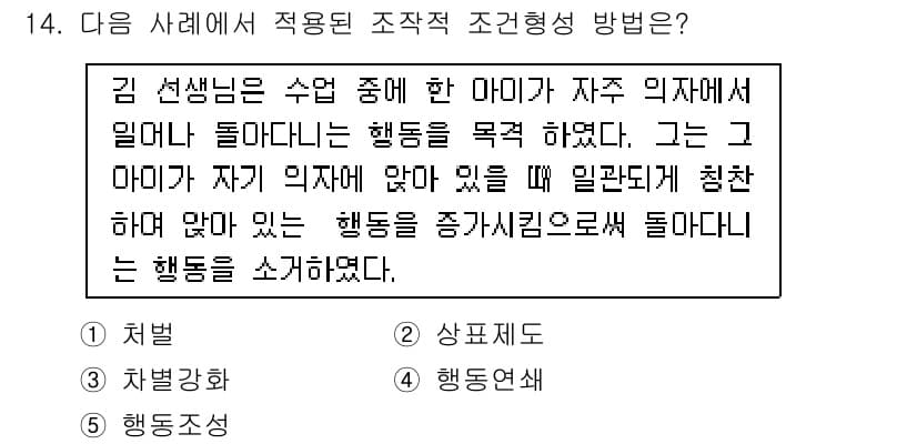 청소년상담사_3급(2교시)(구) 2016년 14번 - 정답과 핵심 포인트를 검수 중인 기출문제