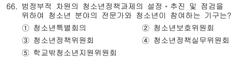 청소년상담사_3급(2교시)(구) 2016년 66번 - 정답과 핵심 포인트를 검수 중인 기출문제