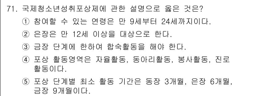 청소년상담사_3급(2교시)(구) 2016년 71번 - 정답과 핵심 포인트를 검수 중인 기출문제