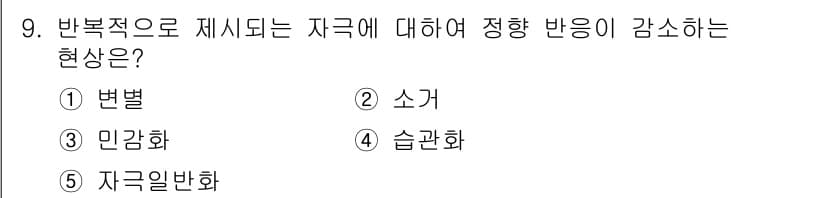 청소년상담사_3급(2교시) 2016년 9번 - 정답과 핵심 포인트를 검수 중인 기출문제